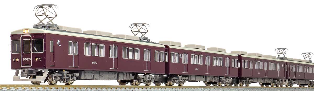 31635＞阪急6000系 今津線（今津北線）6025＋6026編成 6両編成セット