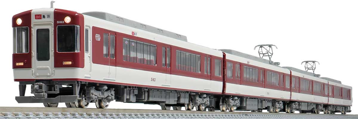 31815＞近鉄5211系（名古屋線・旧塗装）4両編成セット（動力付き）｜N