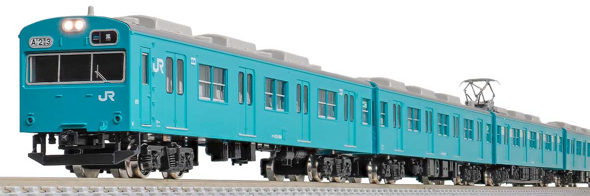 50768＞JR103系（関西形・分散冷房車・阪和線・K610編成）6両編成