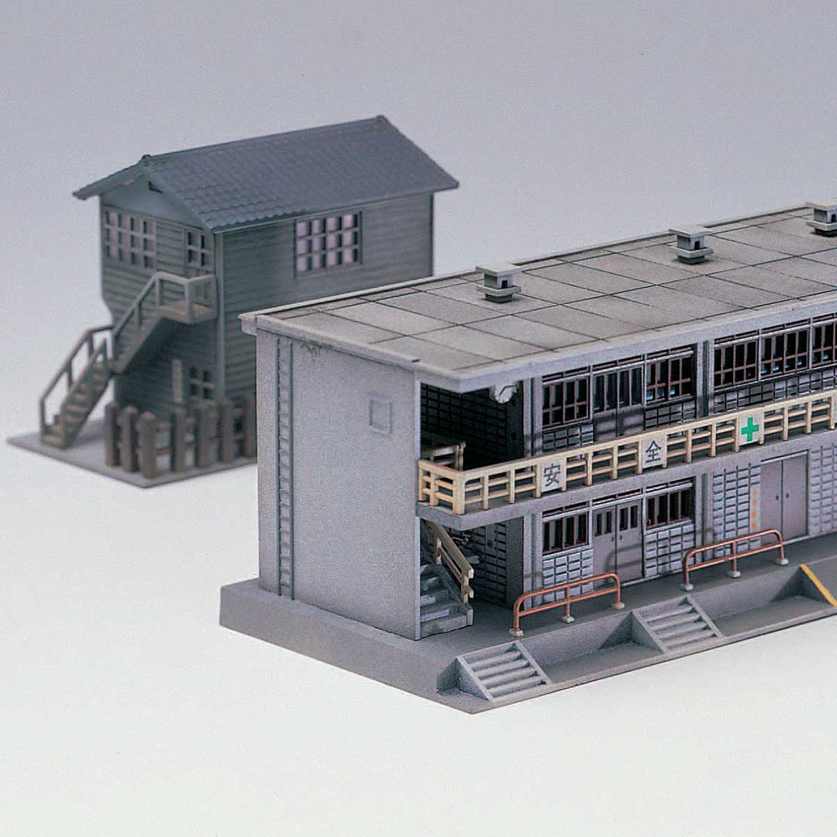 Nゲージ自作ストラクチャー ミラーガラス風オフィスビル Nゲージ自作