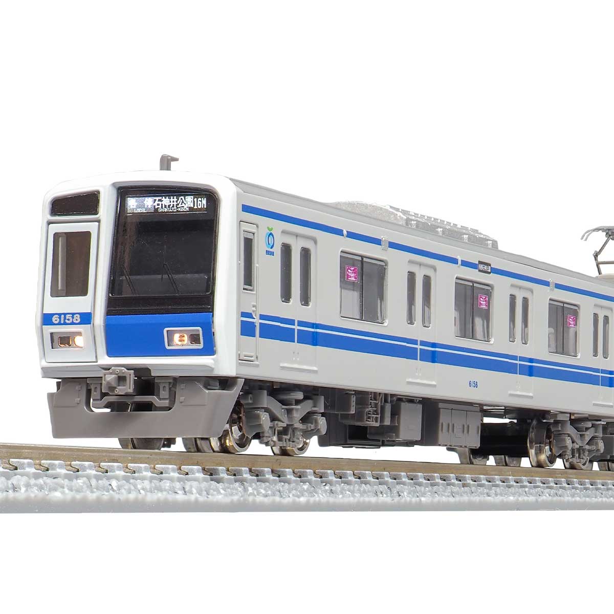 31664＞西武6000系アルミ車（6158編成・ベンチレーター撤去後）基本4両