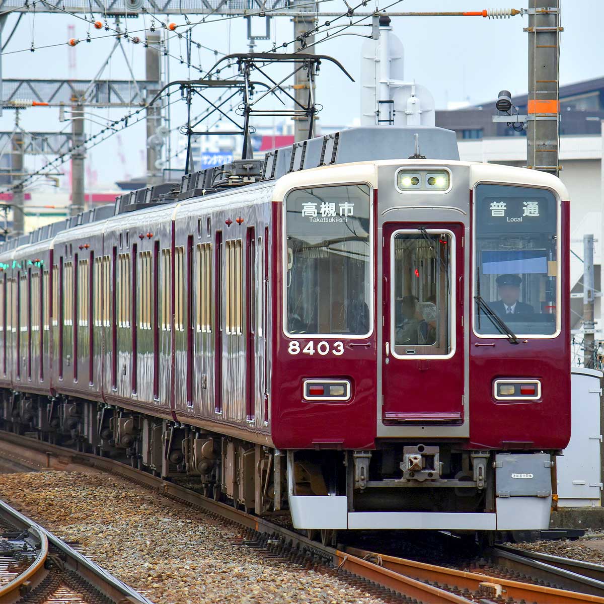 32117＞阪急8300系（2次車・8303編成・白ライト）8両編成セット（動力