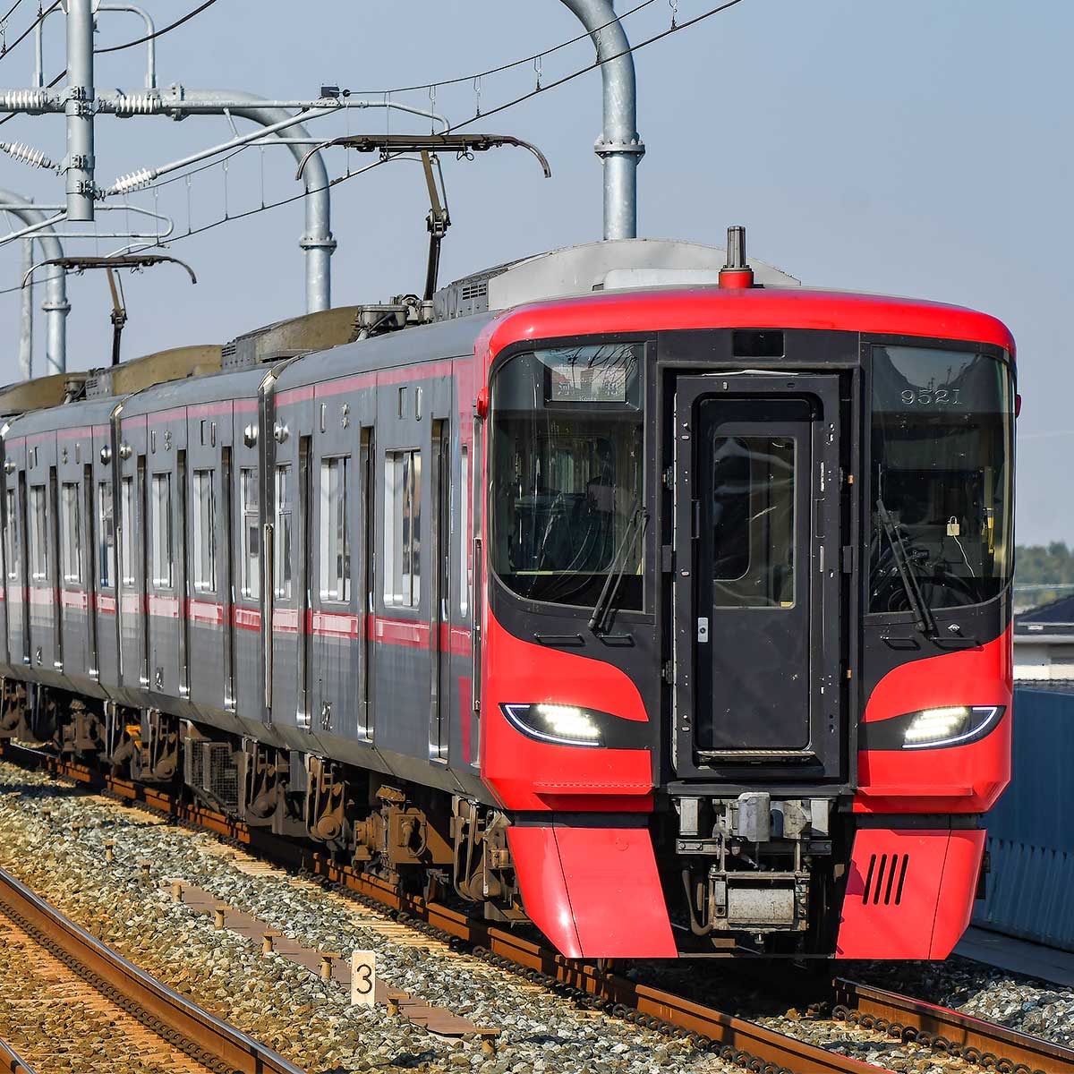 32162＞名鉄9500系（6次車）増結4両編成セット（動力無し）｜Nゲージ