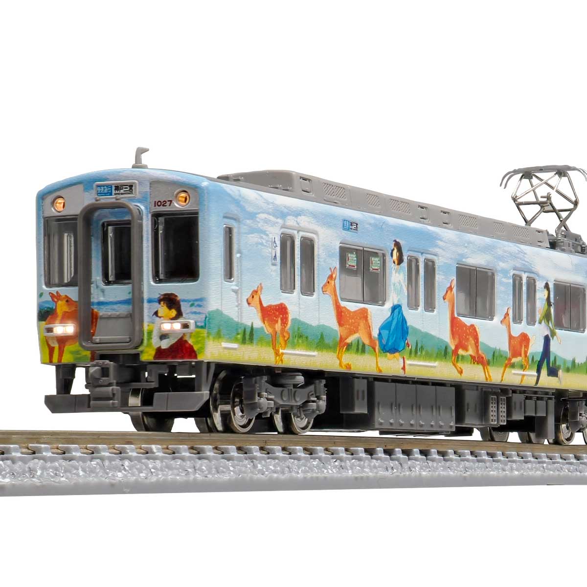 50759＞近鉄1026系「ならしかトレイン」 6両編成セット(動力付き)｜N