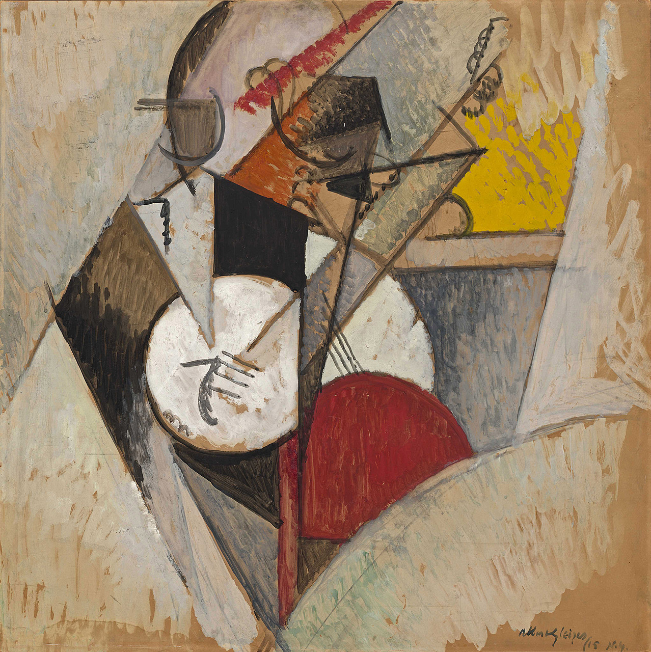 Albert Gleizes | Composition for “Jazz” | The Guggenheim Museums