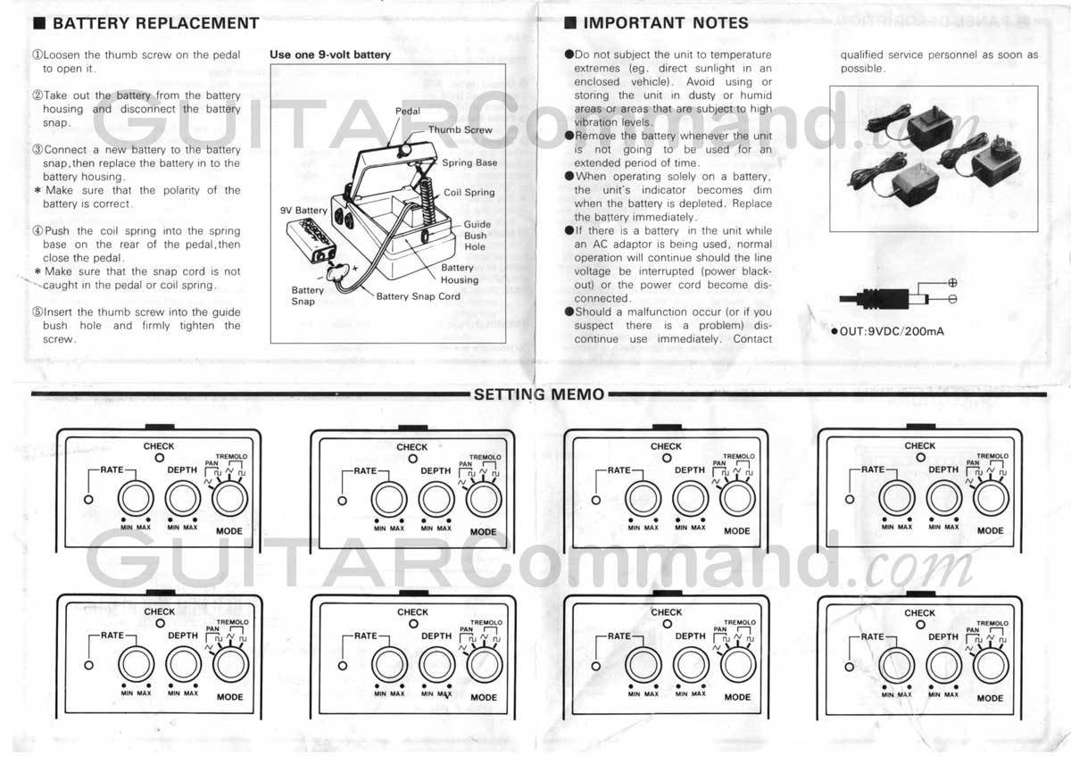 Boss PN-2 Review Vintage Tremolo Pan Effects Pedal
