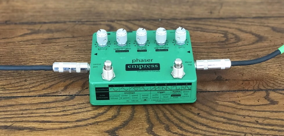 Empress Phaser Review (pedal in hand) - Guitar Chalk