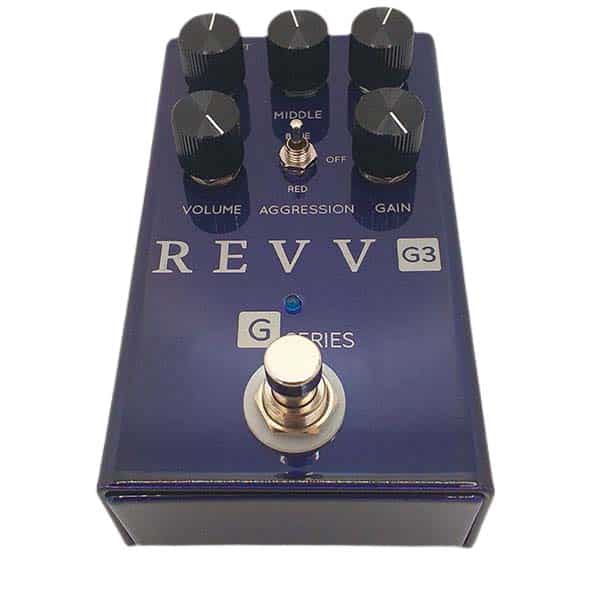 Revv G3 Distortion Pedal - High Gain - Guitar FX Direct