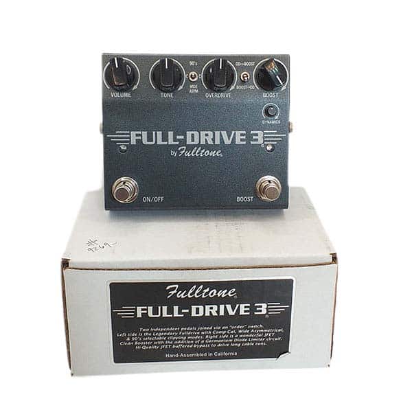 Fulltone Full-Drive 3. FD3 Overdrive Overdrive Pedal - Guitar FX