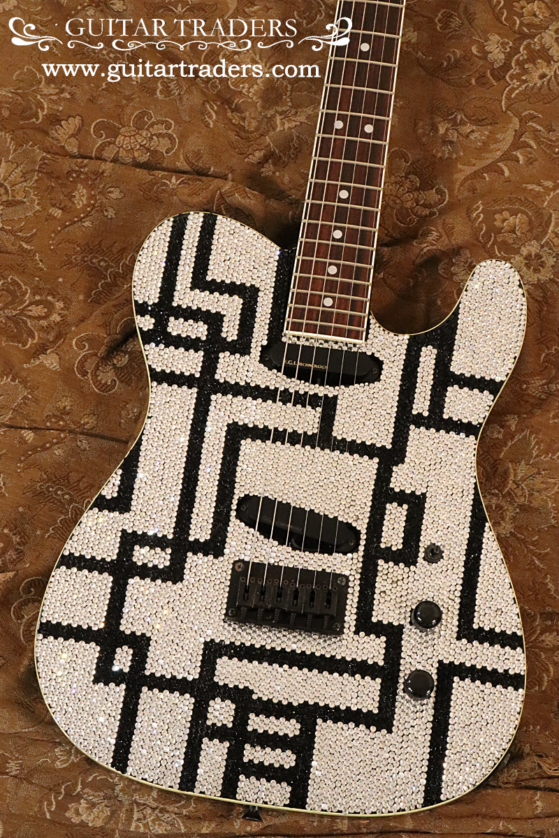 Fernandes 1990's TEJ HOTEI Rhinestone Modified - GUITAR TRADERS