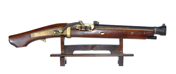 火縄銃 馬上短筒 無銘 (GU-030811)｜火縄銃・洋式古式銃の販売なら