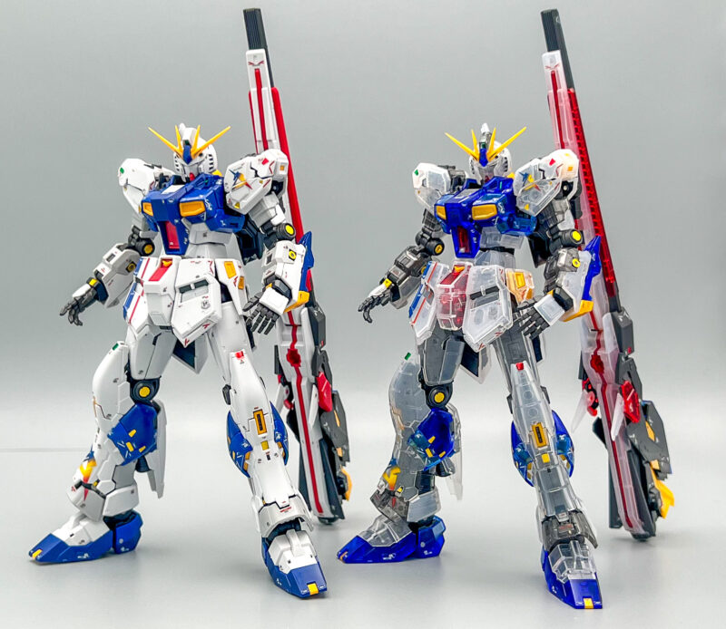 新商品紹介】「RG 1/144 RX-93ff νガンダム [クリアカラー]」レビュー