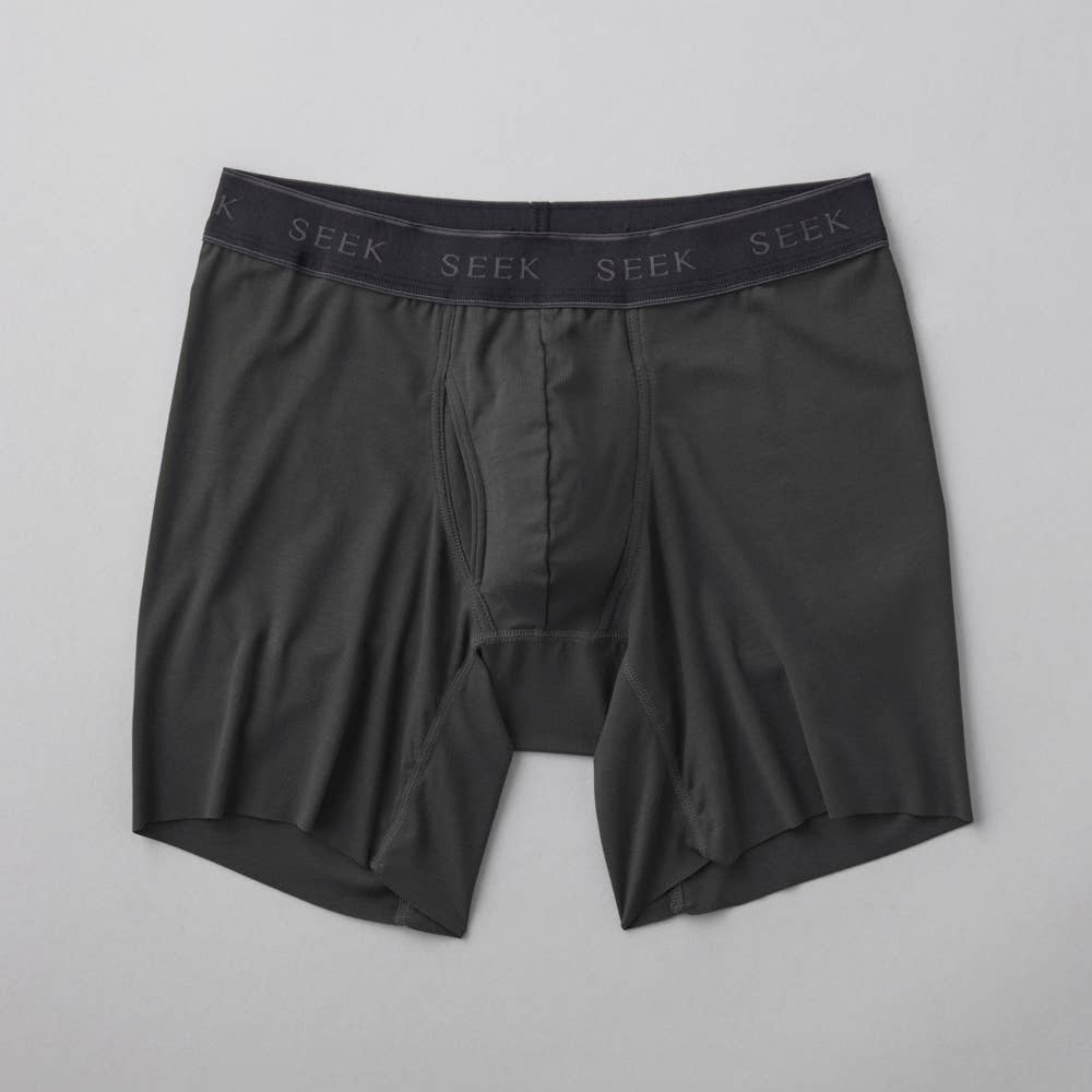 カットオフ】セミロングボクサーパンツ（前あき）【SALE】 EE7180