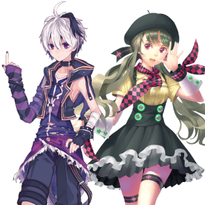 鳴花ヒメ・ミコト」「flower」「心華」の無料素材のダウンロードページ