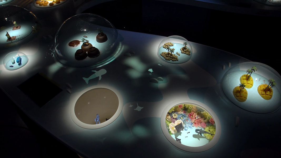 ドバイ万博日本館 「Scene3：現代日本のテクノロジー」展示コンテンツ