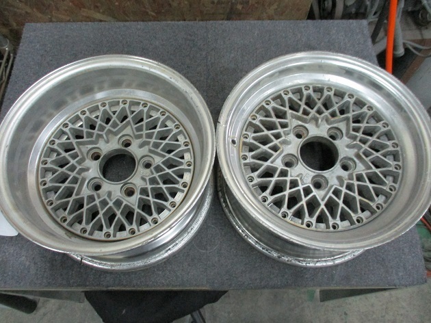 SSRメッシュ14インチを裏技リム交換(リバレル)で超深リム加工｜アルミ