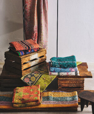 インドの手仕事ビンテージカンタ - DOUBLEDAY ダブルデイ｜ライフ