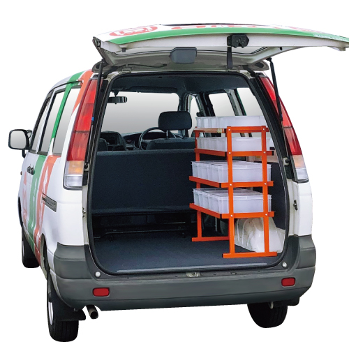 A-5621 コンテナラック｜電設工具のメーカー。（株）マーベルの会員