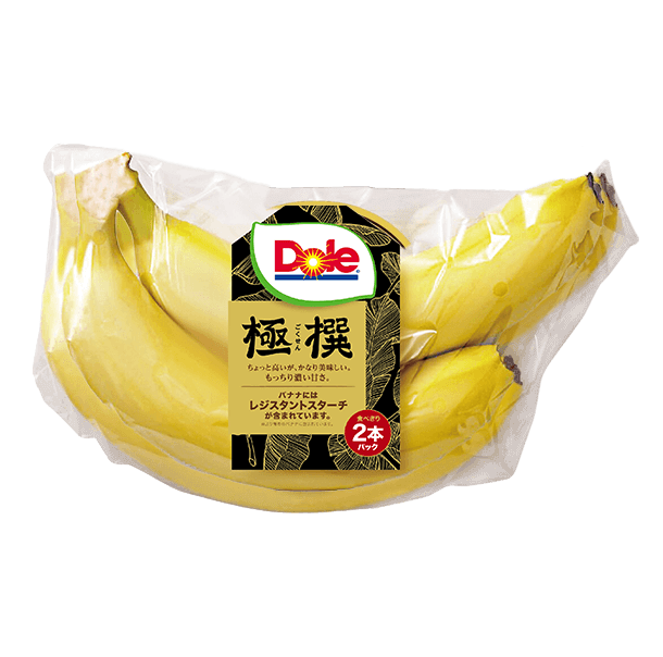 極撰バナナ 2本パック | Dole（ドールジャパン）