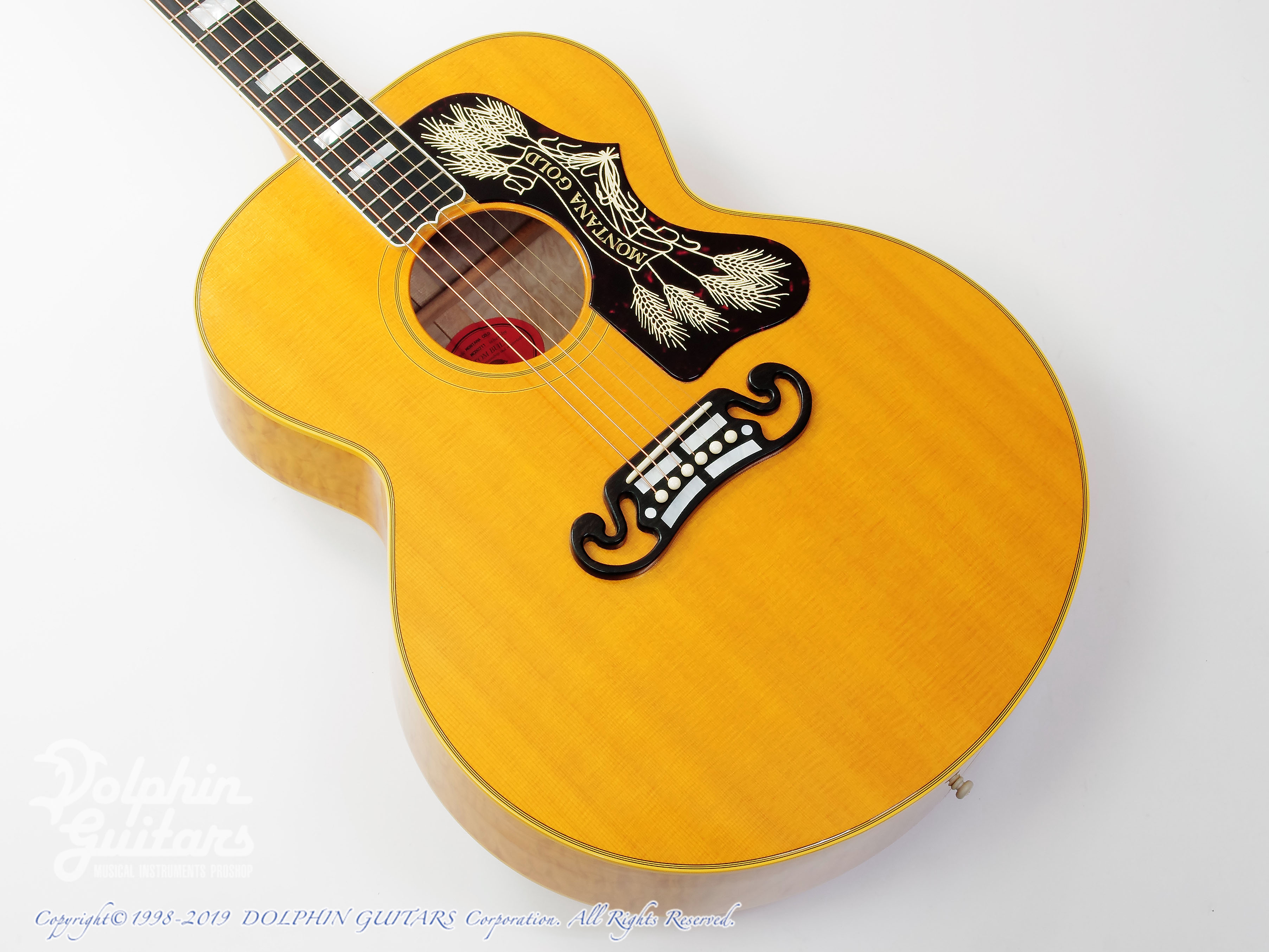 Gibson SJ-200 Montana Gold (Quilted Maple)|ドルフィンギターズ