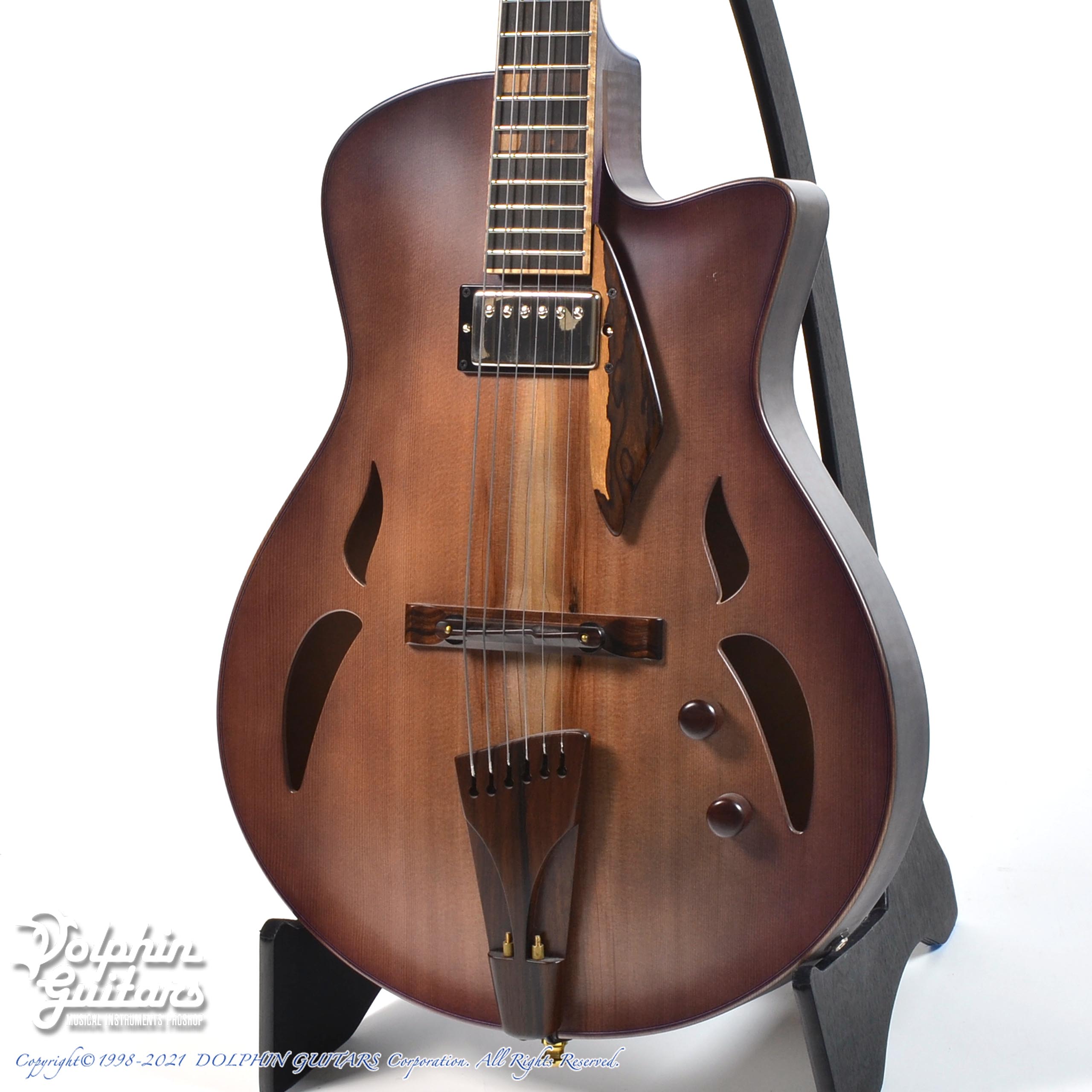 YAMAOKA ARCHTOP GUITARS Strings Art JG-1 (Violet Haze)|ドルフィン