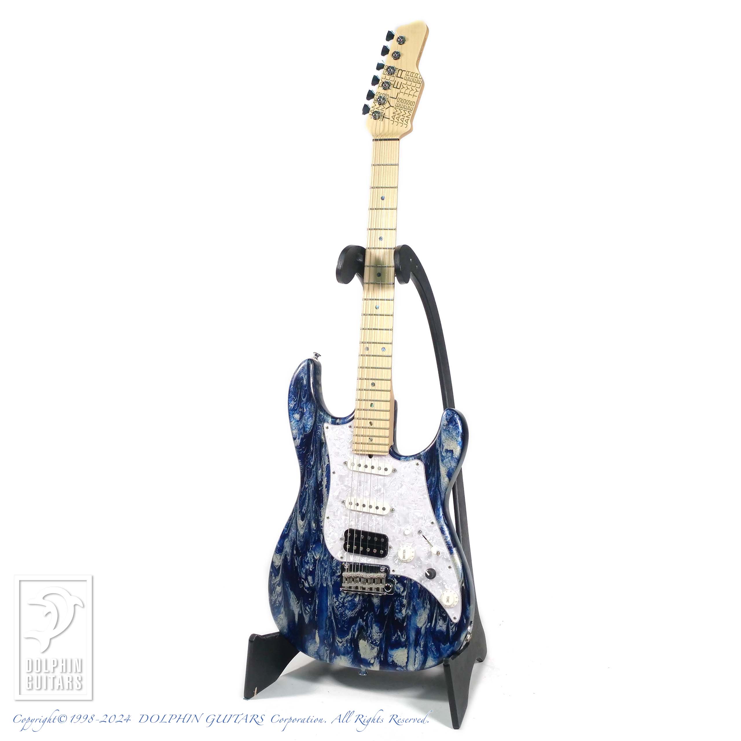 James Tyler Japan Studio Elite HD Custom Blue Shmear Edition #2