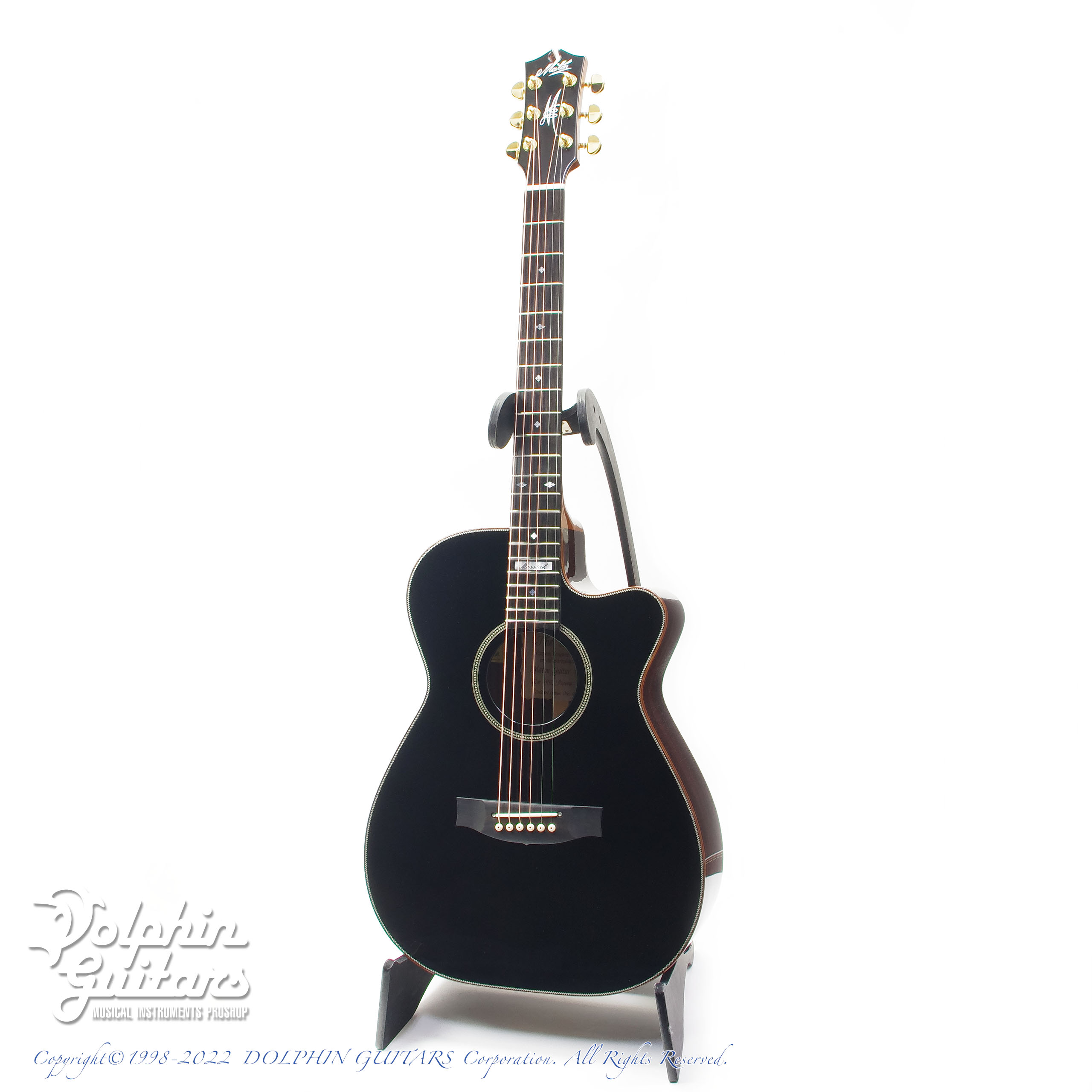 MATON EM100C-808 Messiah Black Top|ドルフィンギターズ
