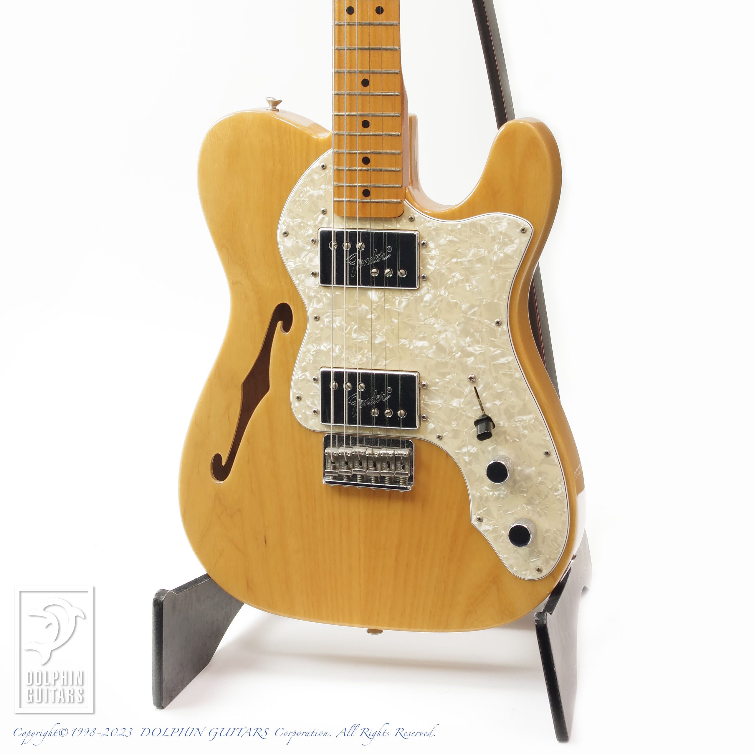 FENDER USA 1972 Telecaster Thinline (Natural)|ドルフィンギターズ