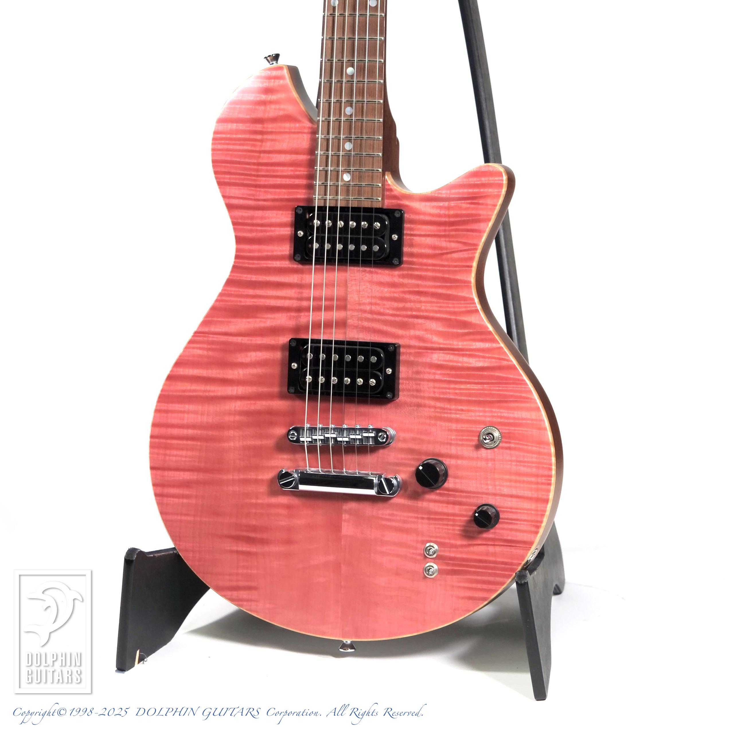 dragonfly Maroon LH 648 (Transparent Pink)|ドルフィンギターズ