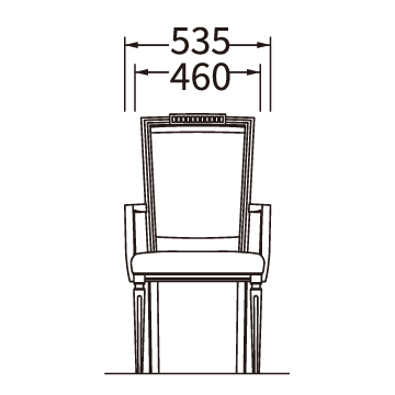 ダイニングチェア／CPQ5 ｜ 「domani／ドマーニ」カリモク家具の最高峰