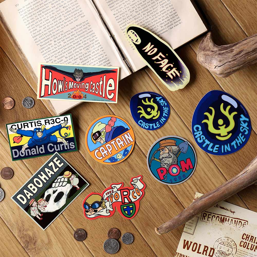 GBL】天空の城ラピュタ ステッカー 飛行石（大） | どんぐり共和国そら