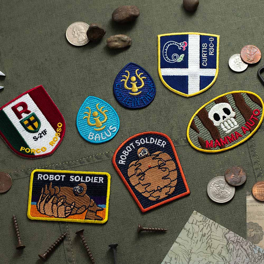 GBL】紅の豚 アイロンワッペン カーチス | どんぐり共和国そらのうえ店