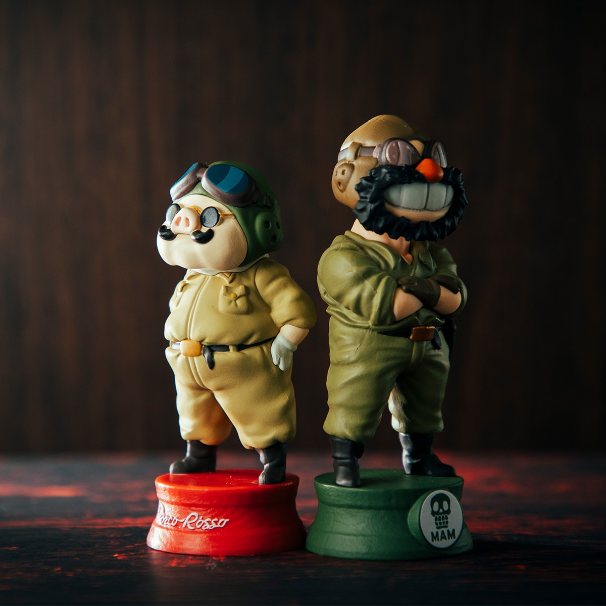 GBL】紅の豚 バブルヘッド マンマユート団のボス ミニ | どんぐり