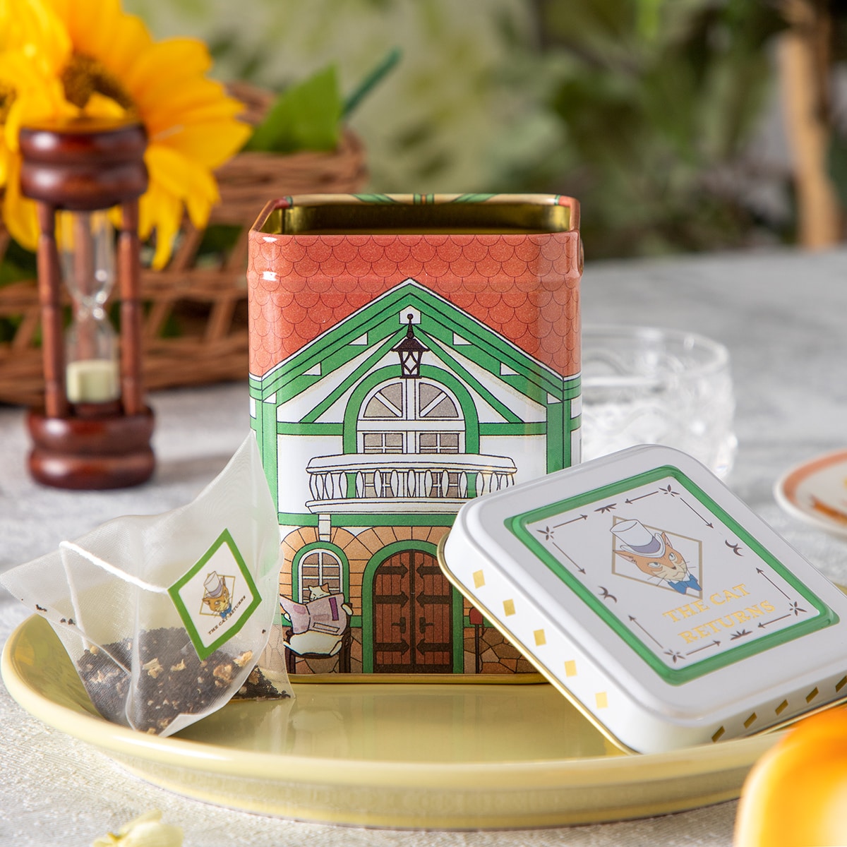 猫の恩返し 紅茶缶 スペシャルブレンド | どんぐり共和国そらのうえ店