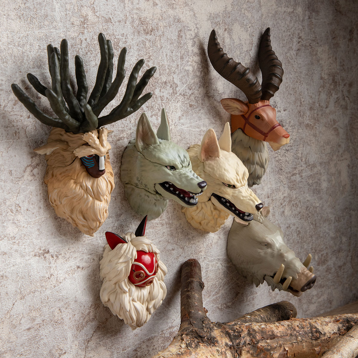 もののけ姫 フェイスマグネット もののけたち ※単品販売※ | どんぐり