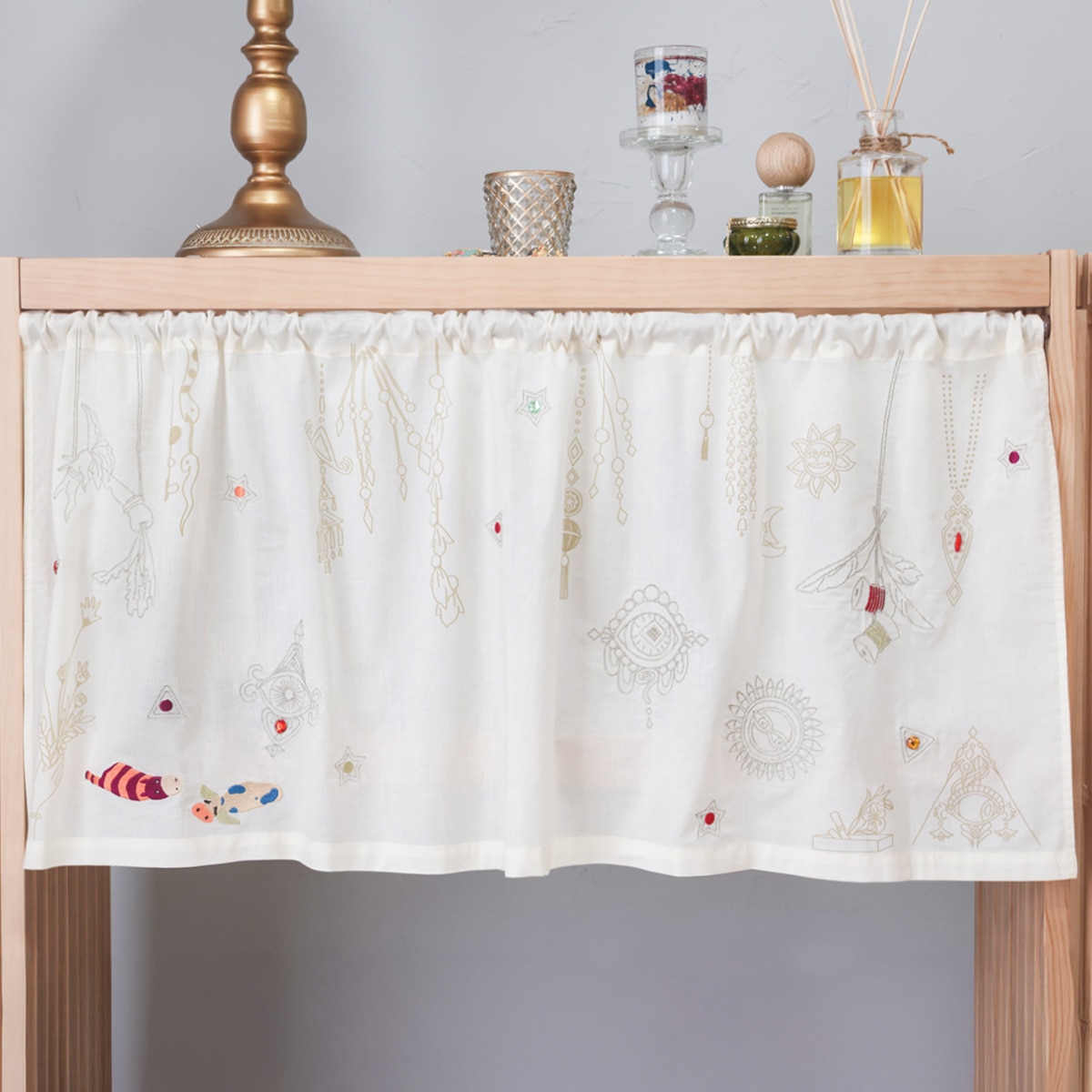 Donguri Closet】ハウルの動く城 カフェカーテン ハウルの部屋