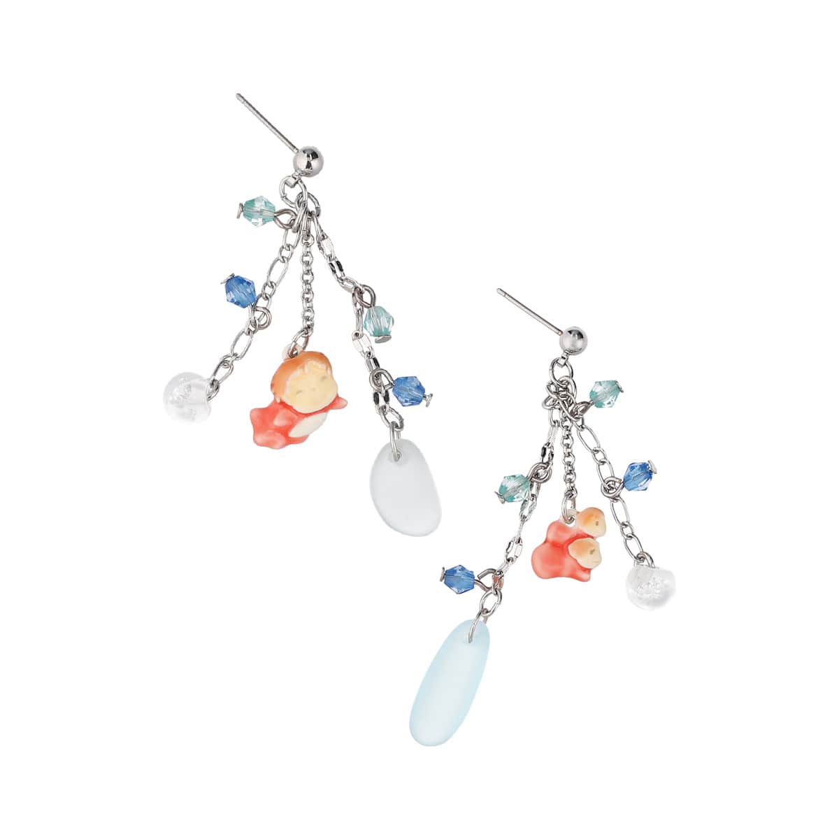 崖の上のポニョ ピアス ゆらゆら | どんぐり共和国そらのうえ店