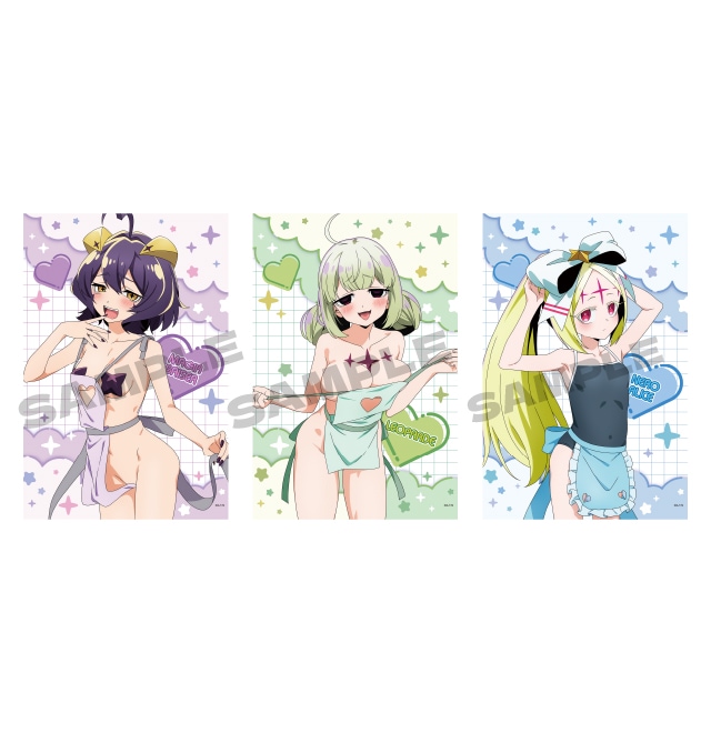 TVアニメ「魔法少女にあこがれて」の新規描き下ろしイラストを使用した