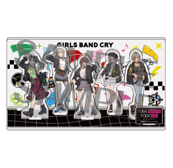 ガールズバンドクライ ドンキ コラボ ガルクラ アクリルスタンド
