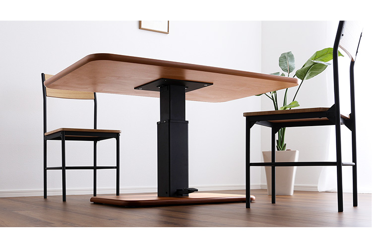 無段階ペダル式ガス圧昇降テーブル - 家具専門店どあどあ(西山商店)