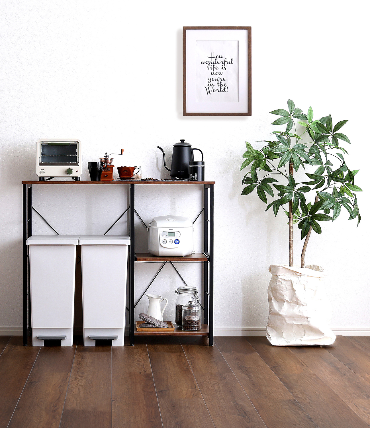 ヴィンテージキッチンカウンター (100cm幅) varid ヴァリド - 家具専門