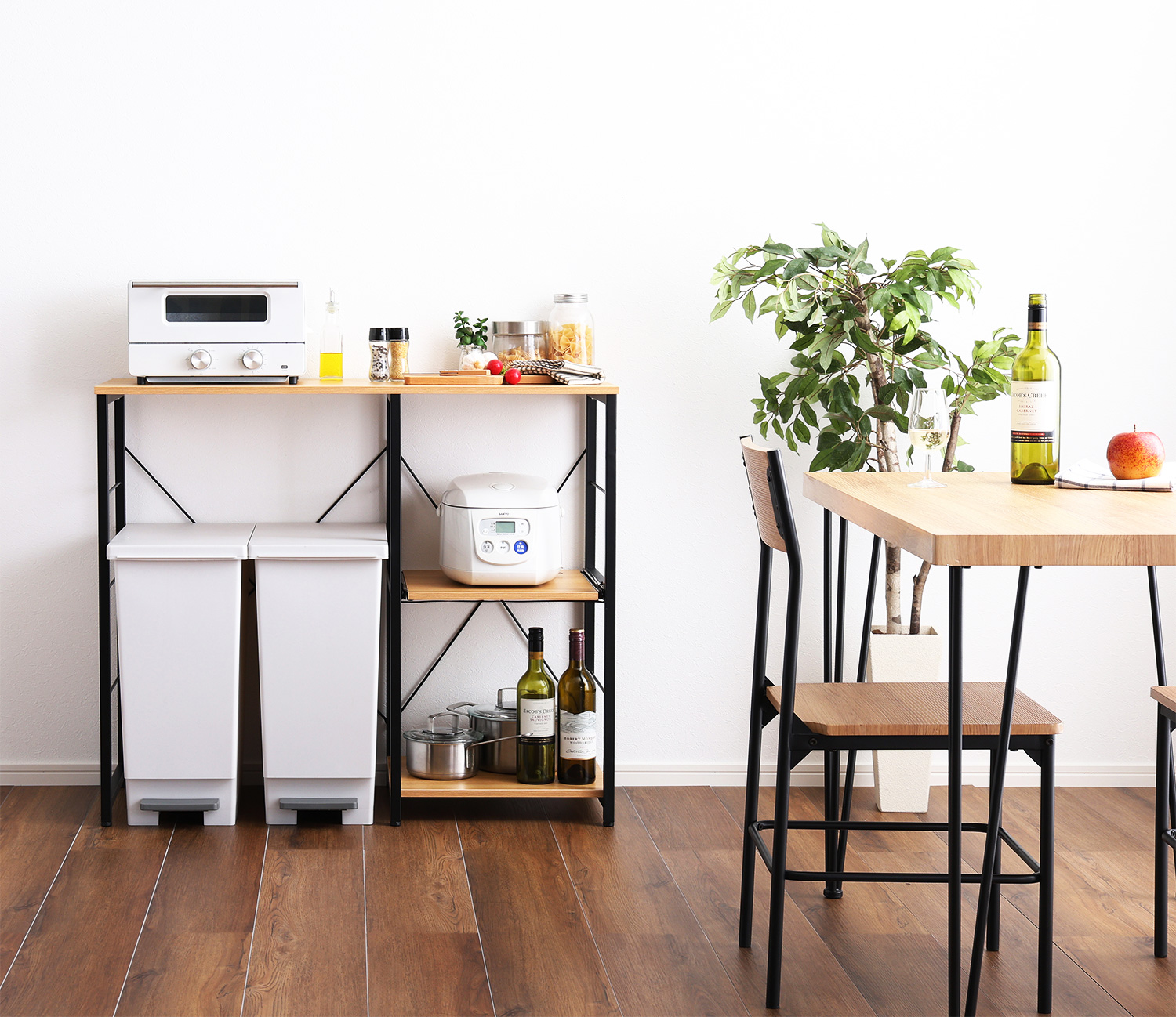 ヴィンテージキッチンカウンター (100cm幅) varid ヴァリド - 家具専門