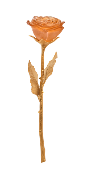 ドームクリスタル：daum|オーナメント ローズ エターナル