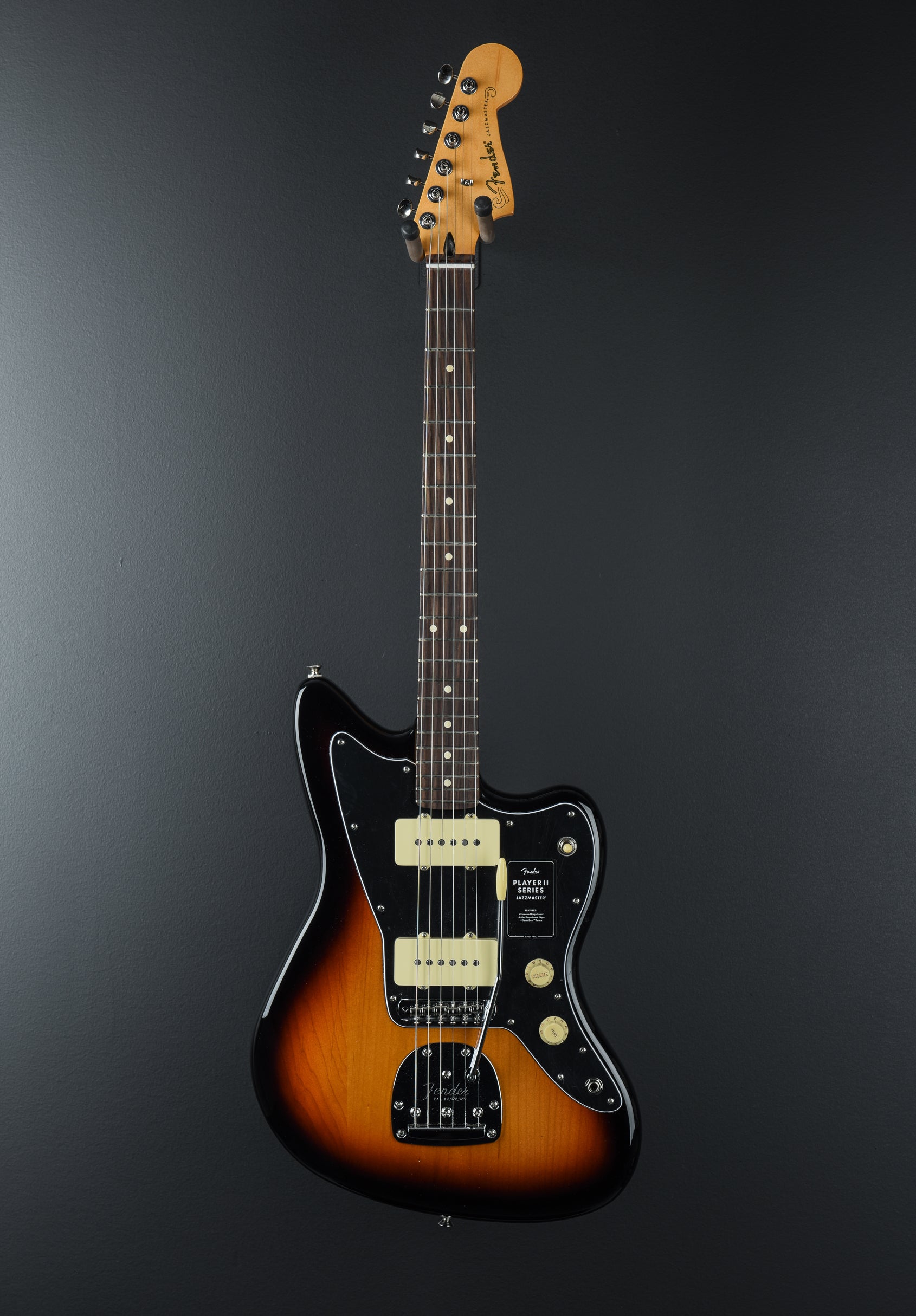 Player II Jazzmaster - 3-Color Sunburst – Dave's Guitar Shop
