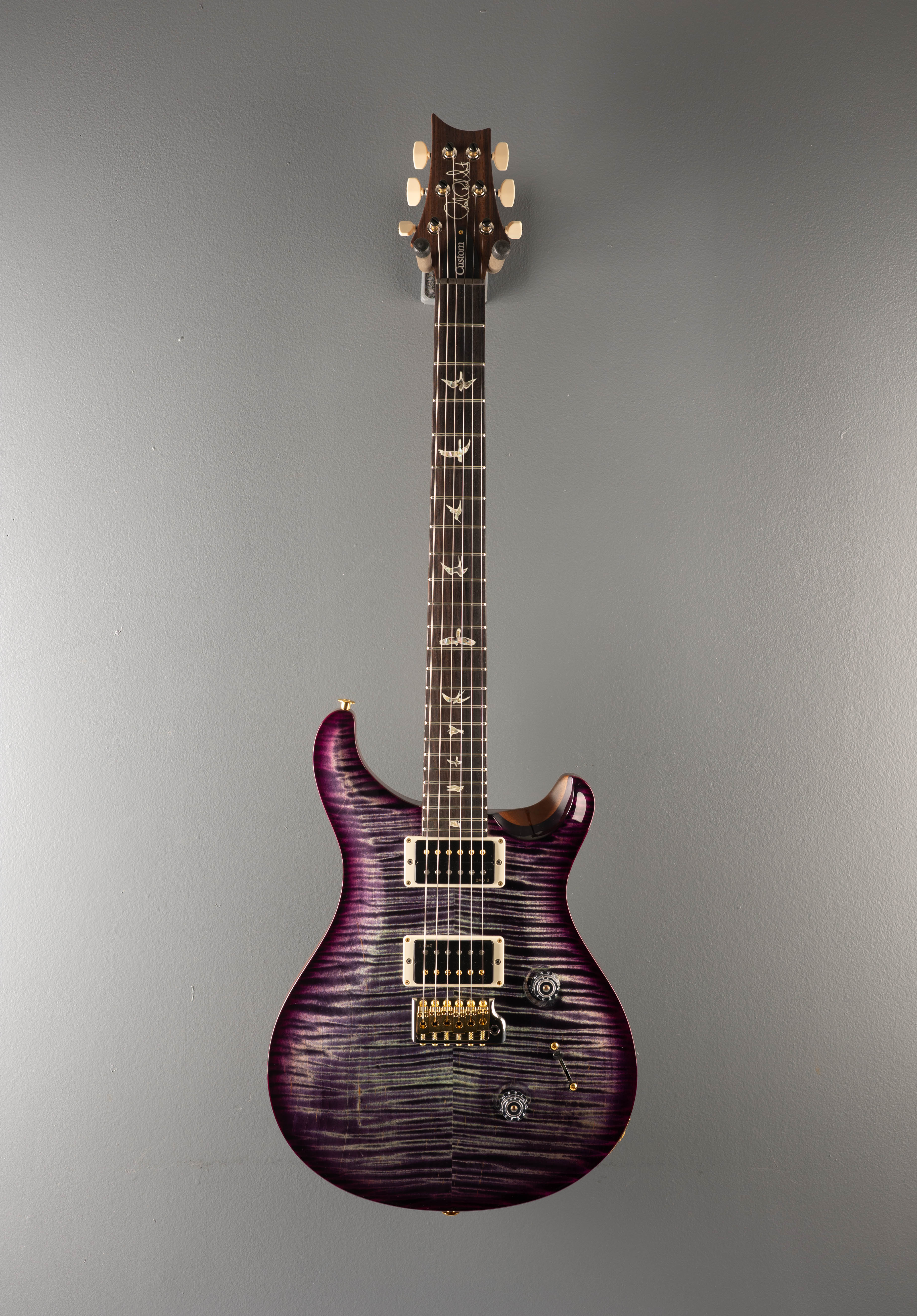 Custom 24 10 Top - Charcoal Purple Burst – Dave's Guitar Shop