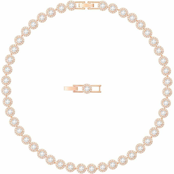 Swarovski Angelic Necklace | Rose Gold Plated | 5367845 - David