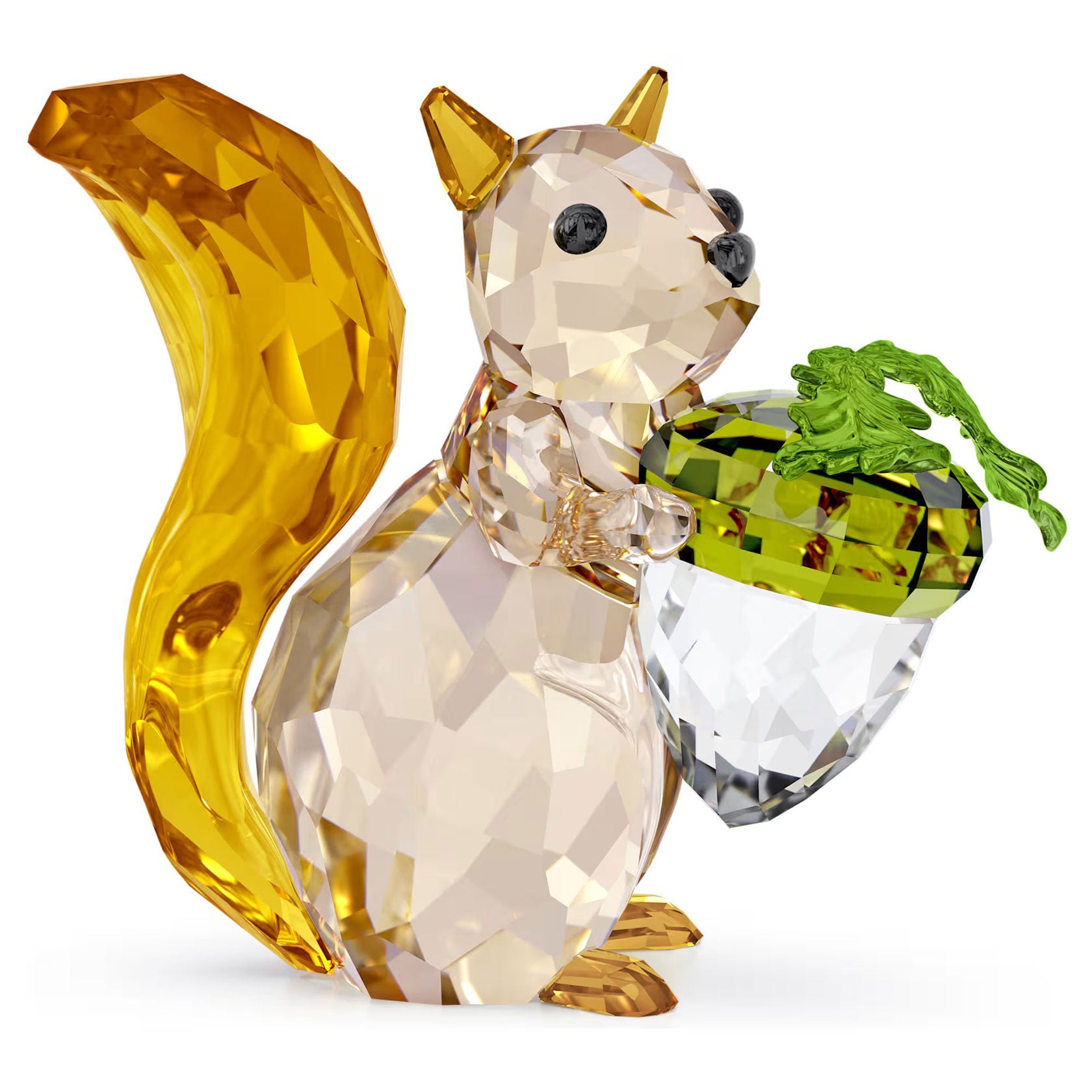 Swarovski Crystal Idyllia Squirrel and Acorn – David Shuttle Ltd