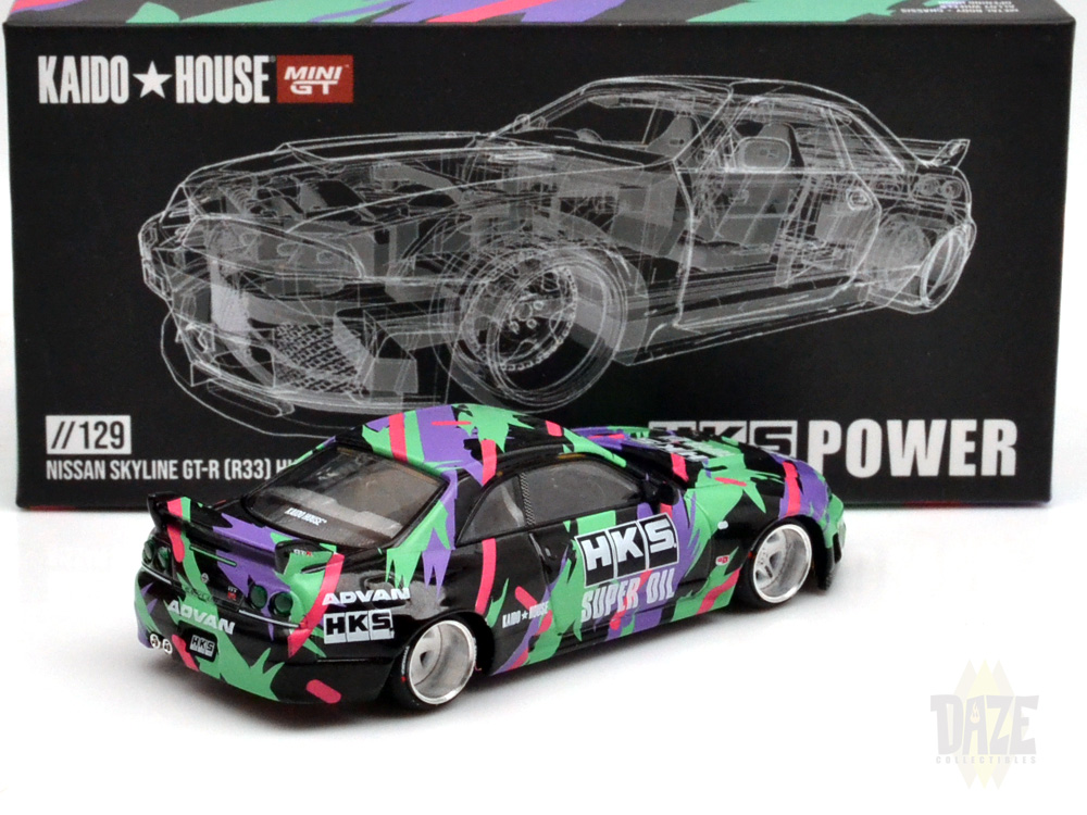 DAZE COLLECTIBLES / KAIDO HOUSE - NISSAN SKYLINE GT-R (R33) HKS V1