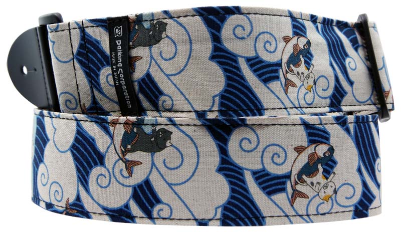 BLOGギターストラップ新製品”波乗り猫2024″ | Daiking Corporation Website