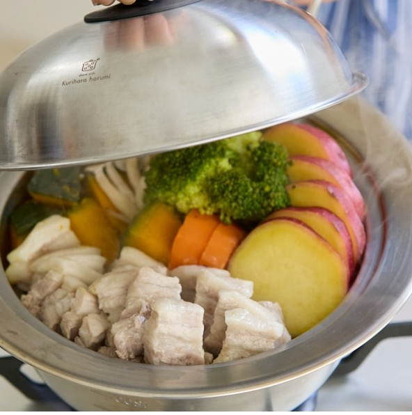 気軽に使える蒸し器 | 栗原はるみ | ショップブログ | 大丸福岡天神店